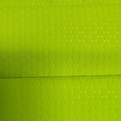 113gm Χτενισμένο Twill Peach Skin Velvet Φθοριστικό χρώμα 3D Εμφασμένο παντελόνι παραλίας ύφασμα