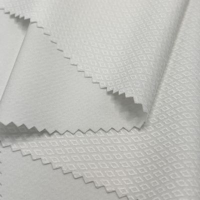 100D Diamond Grid 92 Polyester 8 Ελαστικό ύφασμα Εξωτερικό μπουφάν ύφασμα